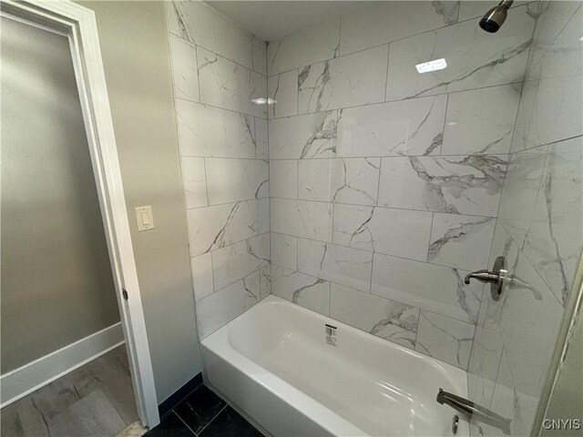 214 Herriman St Unit 216, Syracuse, NY 13204 - full bath with baseboards and shower / bath combination