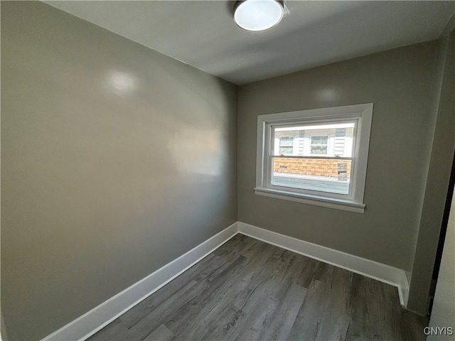 214 Herriman St Unit 216, Syracuse, NY 13204 - empty room featuring baseboards and dark wood-style floors
