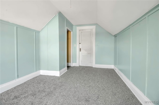 2254 Grand Ave, Niagara Falls, NY 14301 - bonus room with carpet flooring, vaulted ceiling, and baseboards
