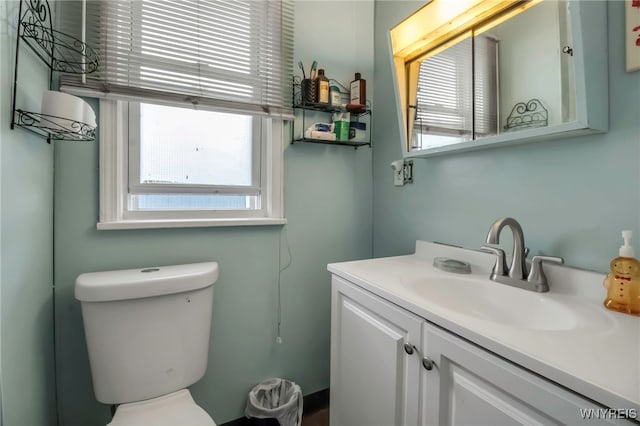 2254 Grand Ave, Niagara Falls, NY 14301 - bathroom featuring plenty of natural light, toilet, and vanity