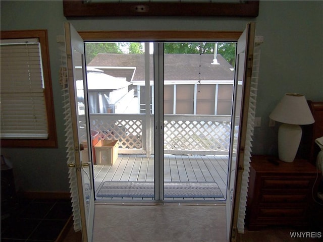 view of doorway