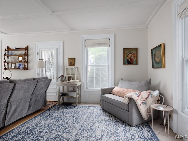 127 W St, Rutland, NY 13612 - sitting room with crown molding