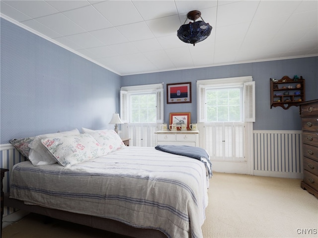 127 W St, Rutland, NY 13612 - bedroom featuring crown molding and carpet floors