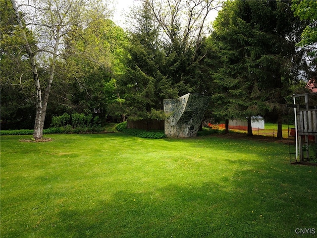 127 W St, Rutland, NY 13612 - view of green lawn