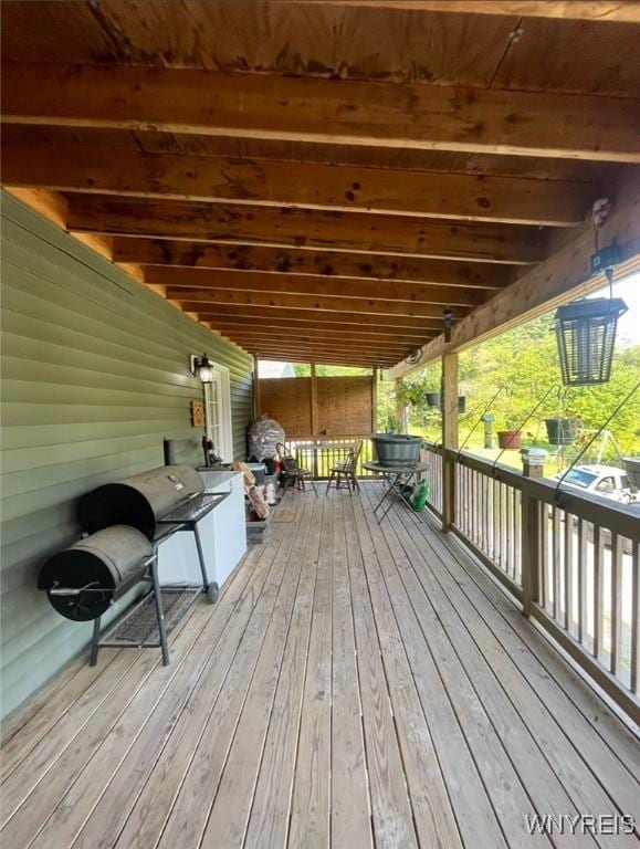 13209 Miller Ave, Sardinia, NY 14030 - view of deck
