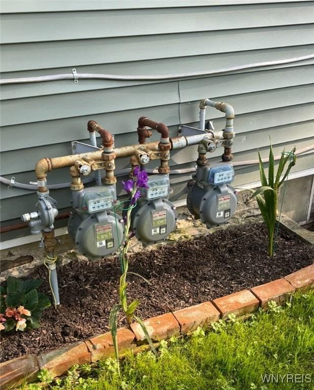13209 Miller Ave, Sardinia, NY 14030 - exterior view of gas meter