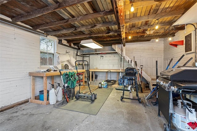 119 Charles Ave, Geddes, NY 13209 - garage featuring electric panel