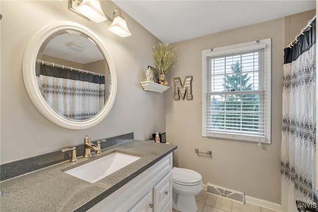 7619 Pico Ln, Lysander, NY 13027 - bathroom with tile patterned flooring, vanity, toilet, and baseboards