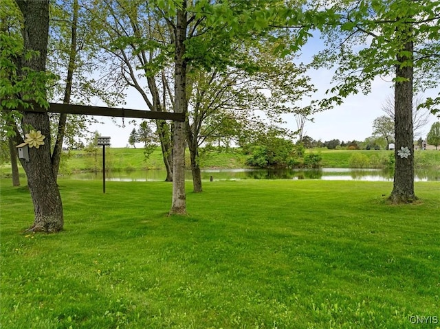 101 Pinehurst Ln, Augusta, NY 13425 - view of grassy yard with a water view