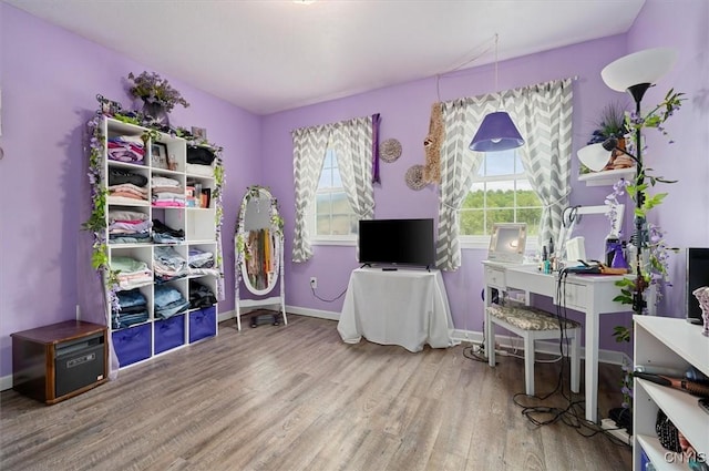 101 Pinehurst Ln, Augusta, NY 13425 - home office with wood finished floors and baseboards