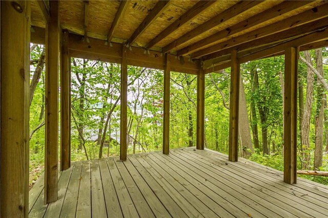 view of deck