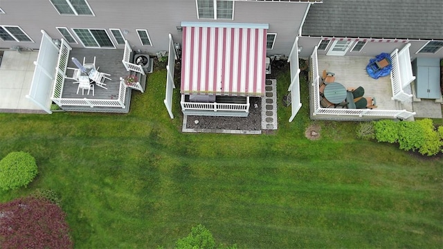 13 Hawthorn Cir, Geneseo, NY 14454 - bird's eye view