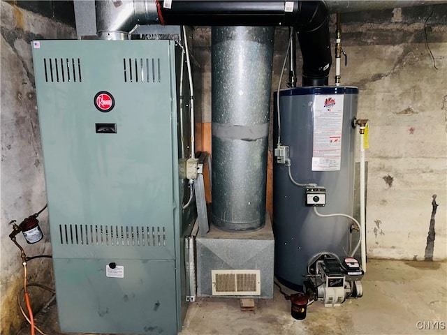 62 Pleasant Valley Rd, Groton, NY 13073 - utility room featuring water heater