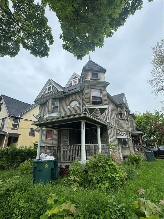 408 Glenwood Ave, Rochester, NY 14613 - victorian-style house featuring a porch