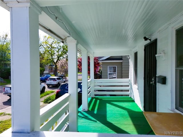 145 Heath St, Buffalo, NY 14214 - deck featuring a porch