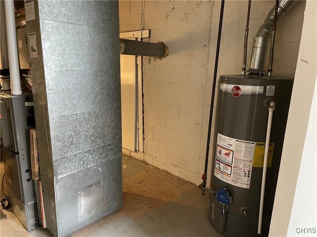 5180 Jamesville Rd, Dewitt, NY 13078 - utilities with water heater and heating unit