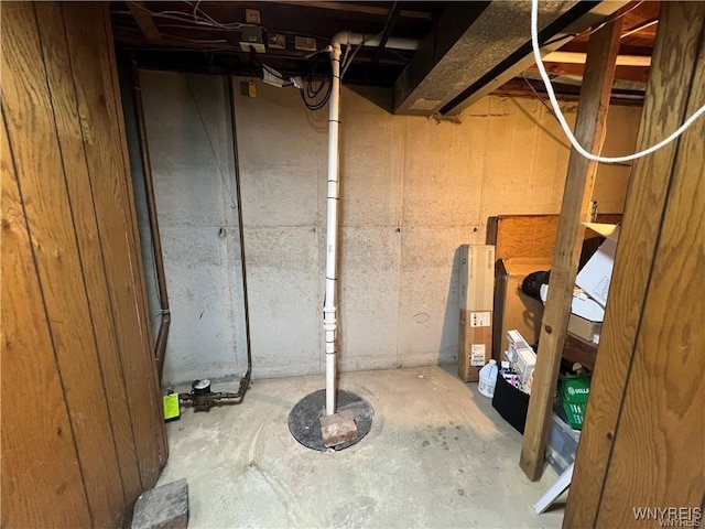 397 Broad St, Tonawanda-City, NY 14150 - view of unfinished basement