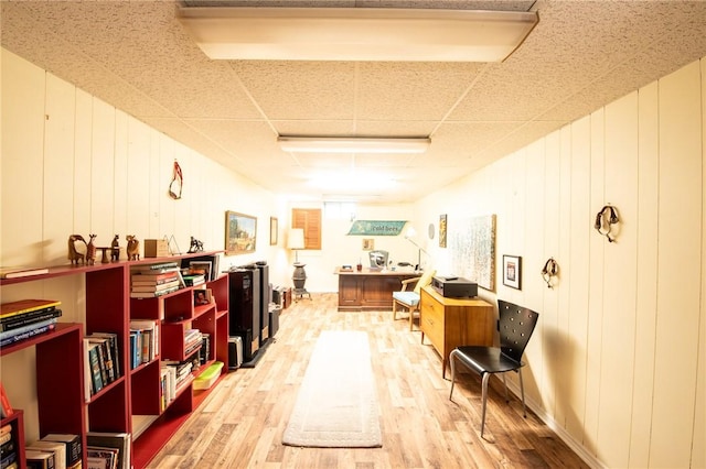 1177 County Highway 26, Otsego, NY 13337 - office with wood finished floors and a decorative wall