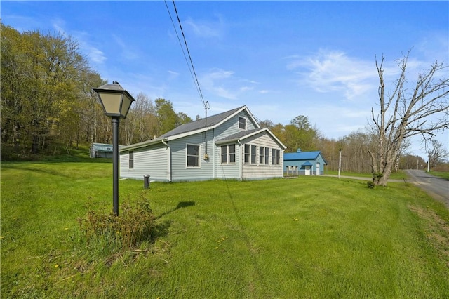 725 Arabia Rd, Summit, NY 12175 - back of house with a yard