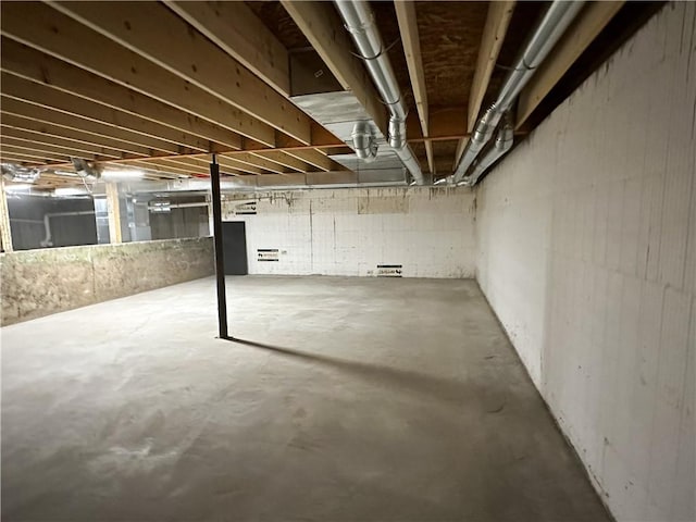 258 Mcmaster St, Bath, NY 14810 - view of unfinished basement