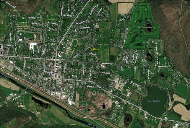 258 Mcmaster St, Bath, NY 14810 - aerial map of property and surrounding area