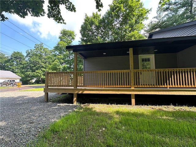 258 Mcmaster St, Bath, NY 14810 - view of deck