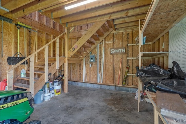 view of storage