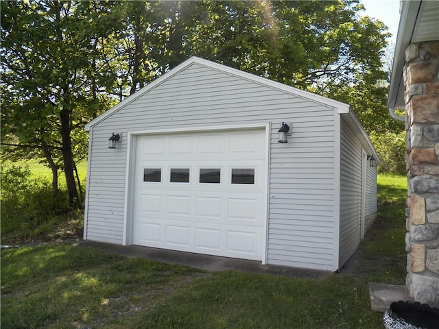 5400 County Road 37, Richmond, NY 14466 - view of garage