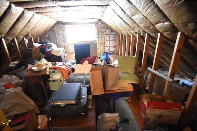 806 Mount Zoar St, Southport, NY 14904 - view of unfinished attic