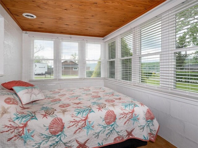 8521 W Buckingham St, Richmond, NY 14471 - bedroom with wood ceiling and ornamental molding