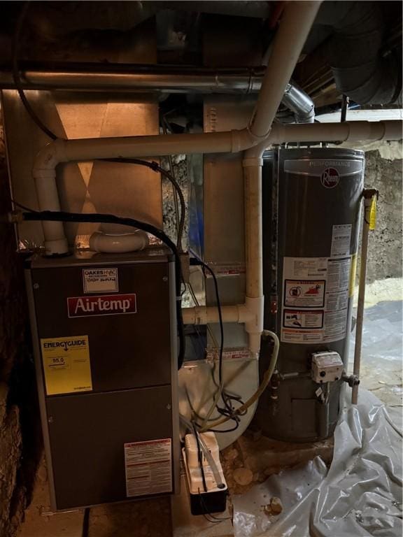 760 Spruce St, Southport, NY 14904 - utility room featuring water heater