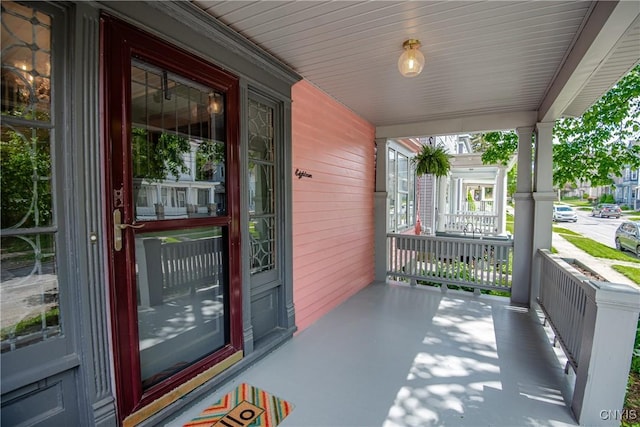 18 Avery Pl, Utica, NY 13502 - view of patio with a porch