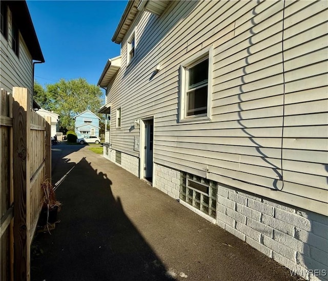 101 Spruce St, Lackawanna, NY 14218 - view of side of home featuring fence