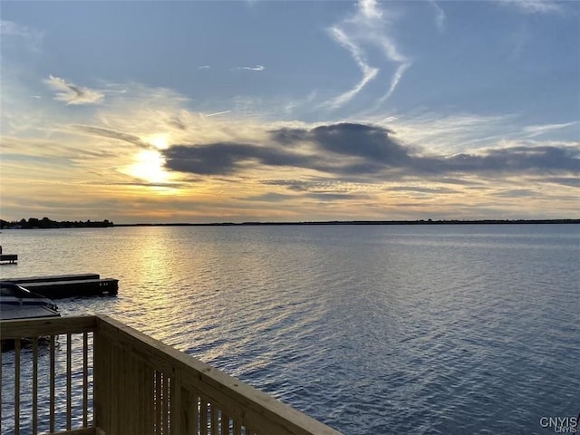 23625 County Route 59, Brownville, NY 13634 - water view with a boat dock