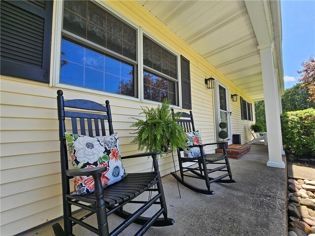 4862 Cross St, Campbell, NY 14821 - view of patio with a porch