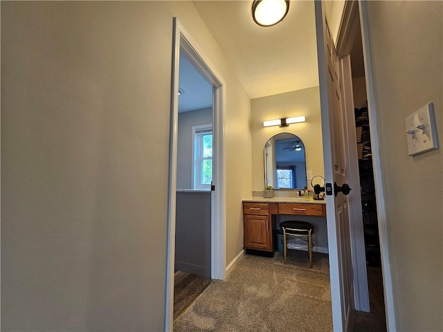 4862 Cross St, Campbell, NY 14821 - bathroom featuring vanity and baseboards