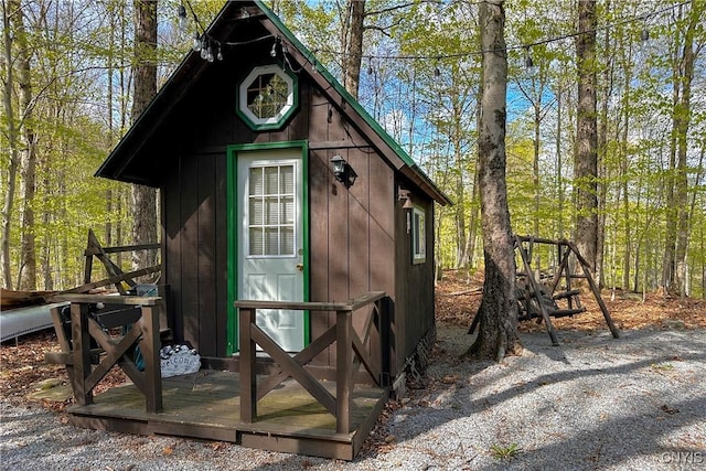 123 Mohawk Dr W, Webb, NY 13420 - view of outdoor structure with an outbuilding