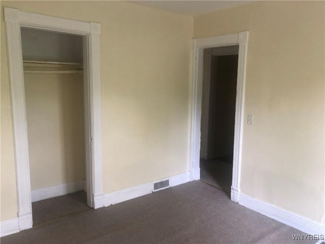 515 9th St, Niagara Falls, NY 14301 - unfurnished bedroom featuring carpet floors, a closet, and baseboards