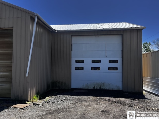 11604 York Rd, Hanover, NY 14136 - view of garage