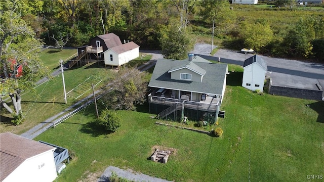 2055 Fitzgerald Pt S, Otisco, NY 13110 - view from above of property