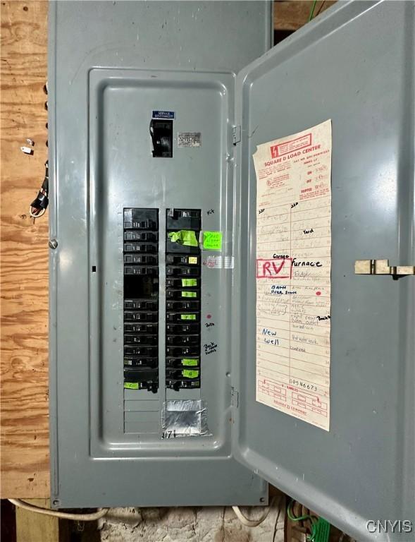 436 Mcgowan Rd, Frankfort, NY 13357 - utility room featuring electric panel