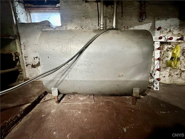 436 Mcgowan Rd, Frankfort, NY 13357 - basement view of oil tank
