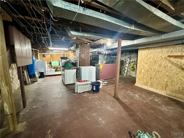 436 Mcgowan Rd, Frankfort, NY 13357 - view of unfinished below grade area