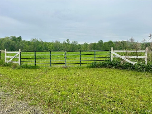 436 Mcgowan Rd, Frankfort, NY 13357 - view of yard with a view of countryside