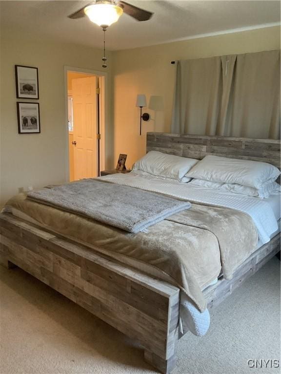 27892 Nys Rte 37, Pamelia, NY 13601 - carpeted bedroom with ceiling fan