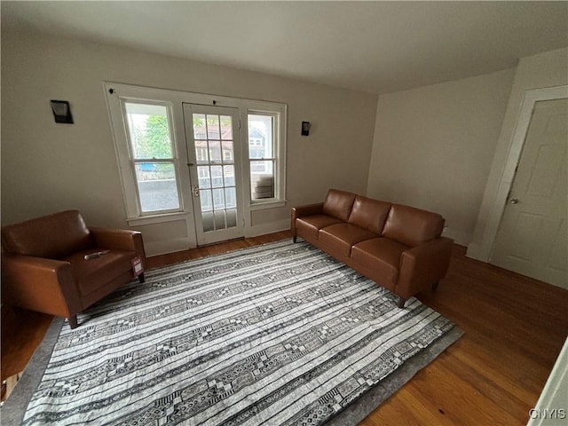 513 Tennyson Ave Unit 15, Syracuse, NY 13204 - living area with wood finished floors and baseboards