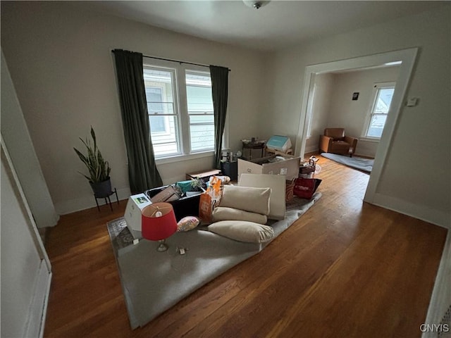 513 Tennyson Ave Unit 15, Syracuse, NY 13204 - living room with wood finished floors and baseboards