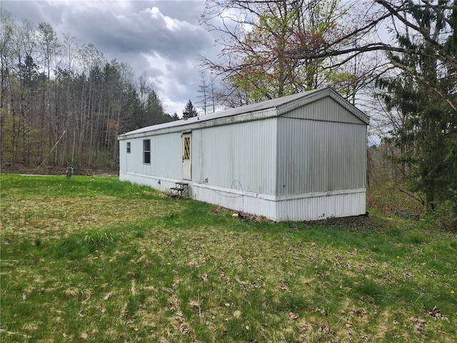 5123 Wixon Rd Unit 3, Campbell, NY 14870 - view of side of home with a lawn