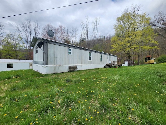 5123 Wixon Rd Unit 3, Campbell, NY 14870 - view of side of property with a yard