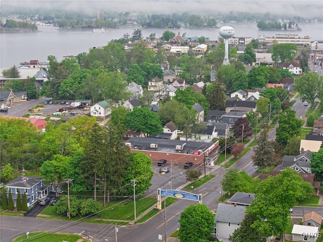 8 Washington St, Alexandria, NY 13607 - aerial perspective of suburban area featuring a nearby body of water